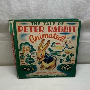 Rare Vintage The Tale Of Peter Rabbit 1943